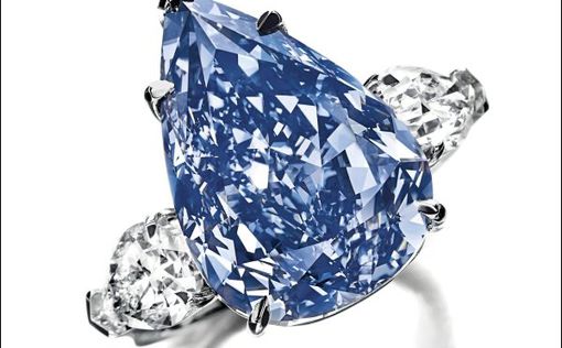 В Женеве выставлен на продажу голубой бриллиант