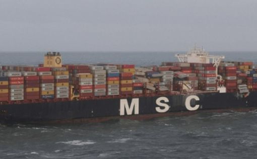 В Северном море ищут 270 контейнеров
