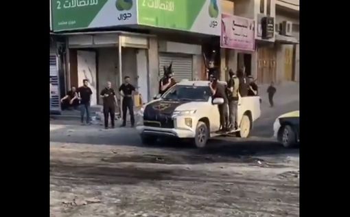 Джихадисты захватили автомобиль служб безопасности ПА и ездят на нем по Тулькарм