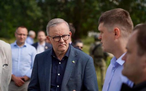 Премьер Австралии Албаниз посетил пострадавшие города Киевской области