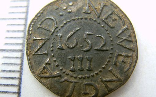 В Англии найдена монета 17 века