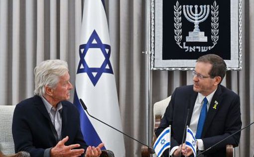 Майкл Дуглас посетил Израиль с визитом солидарности