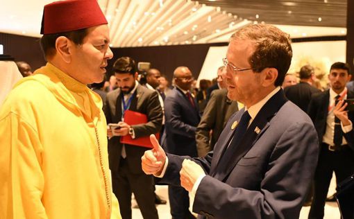 Герцог встретился в Египте с принцем Марокко | Фото: Хаим Зак (GPO)
