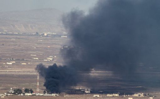 ВВС Сирии бомбят позиции на израильской границе
