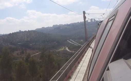 Линию Иерусалим-Тель-Авив частично введут в строй