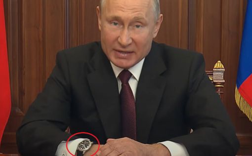 Песков объяснил аномалию с часами Путина
