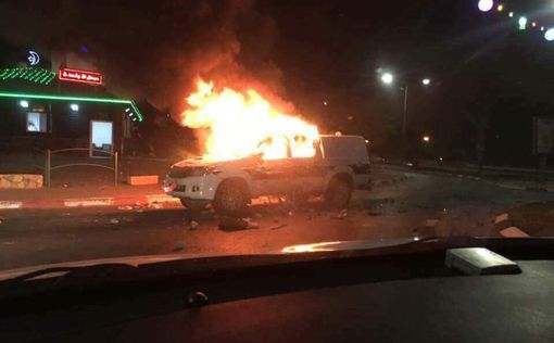Мятеж в Кфар Касем: убит араб, сожжены патрульные машины