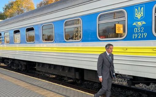 После переговоров с Путиным глава МАГАТЭ прибыл в Киев | Фото: twitter.com/rafaelmgrossi