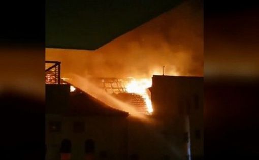 Сильный пожар в Старом Городе Иерусалима, погибла женщина