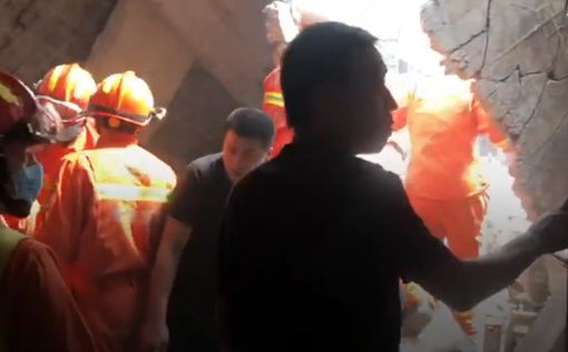 Обрушение здания ресторана в Китае: минимум 17 жертв