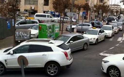 Дороги на въездах в Иерусалим забиты транспортом