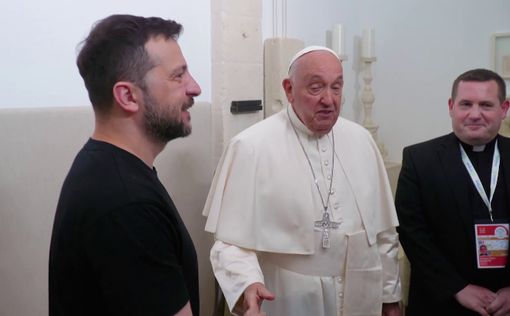 Зеленский встретился с Папой Римским Франциском