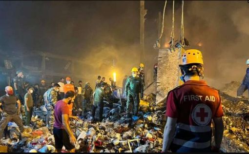Из под обломков разрушенного взрывом ТРЦ в Ереване достали тела семи погибших