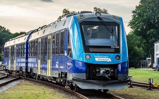 Парк водородных пассажирских поездов дебютирует в Германии