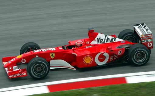 На продажу выставили болид Ferrari F2001
