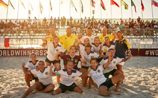 Впервые в истории Украина выиграла Кубок чемпионов мира по пляжному футболу | Фото: beachsoccer.com
