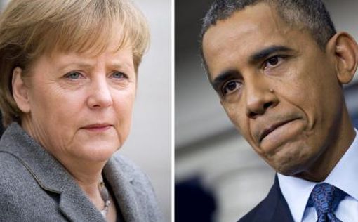 Обама и Меркель обсудили новые санкции против России