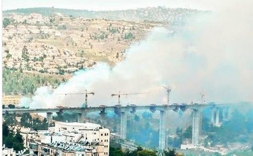 Подозрение на поджог военной базы в Иерусалиме
