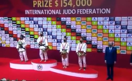 Израильская дзюдоистка получила золото в первый день турнира