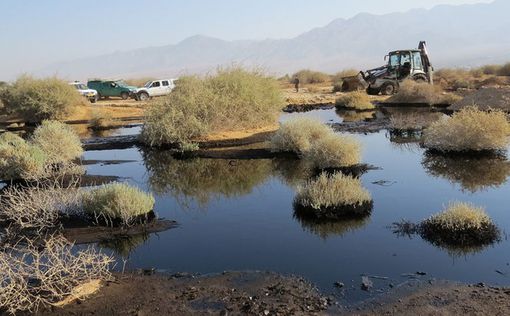 Эйлат: в районе разлива нефти – наводнение