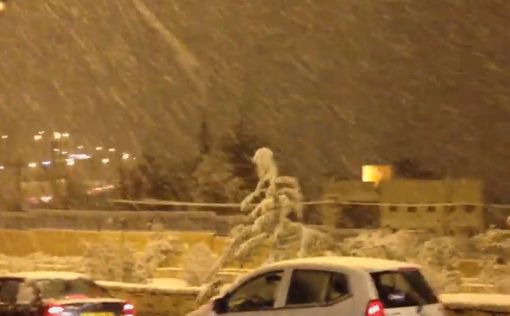 Возможность снега в Иерусалиме в среду