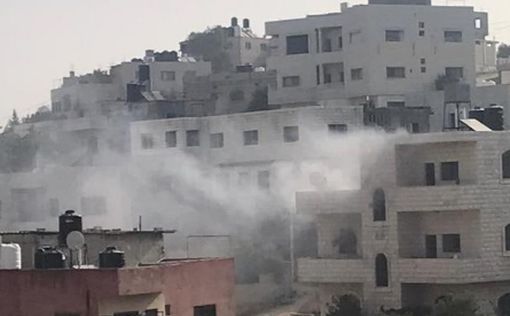 По дому террористов близ Шхема выпустили ракету