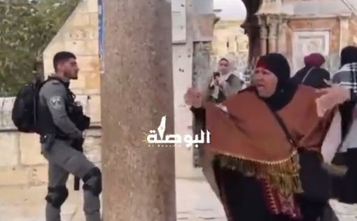 Храмовая Гора: Арабская женщина плюнула в солдата - и не была задержана