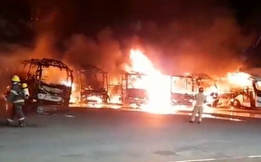 Кто сжег 8 автобусов в Кирьят-Шмоне