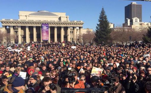 Новосибирск. Митинг против церковного радикализма