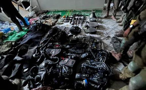Обнаружено оружие и снаряжение морских коммандос ХАМАСа | Фото: Пресс-служба ЦАХАЛа