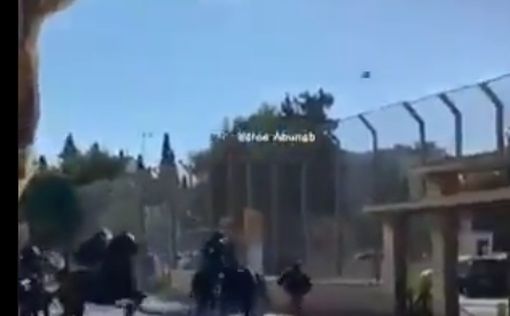 Видео: конная полиция разгоняет палестинцев у Шхемских ворот