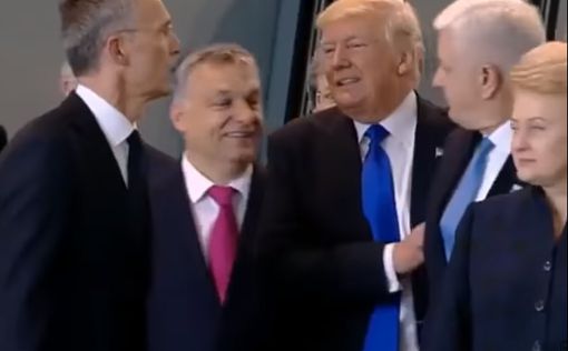 Трамп подвинул премьера Черногории на саммите НАТО