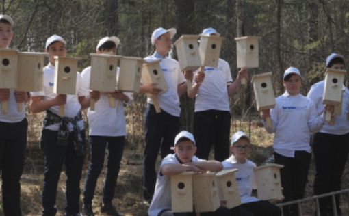Кроношпан провел акцию День птиц для детей в Электрогорске
