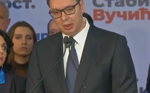 Президент Сербии выступил с обращением к народу