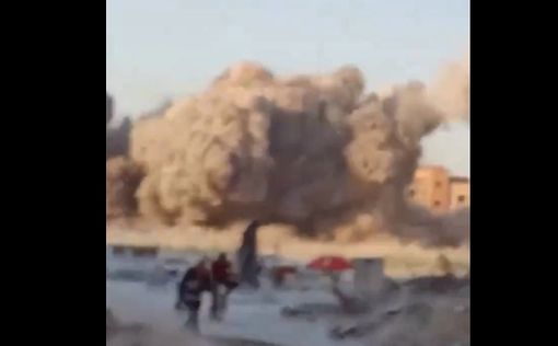 Видео: безумный взрыв в Рафиахе