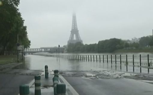 Сена вышла из берегов, потоп в Париже, тысячи эвакуированных
