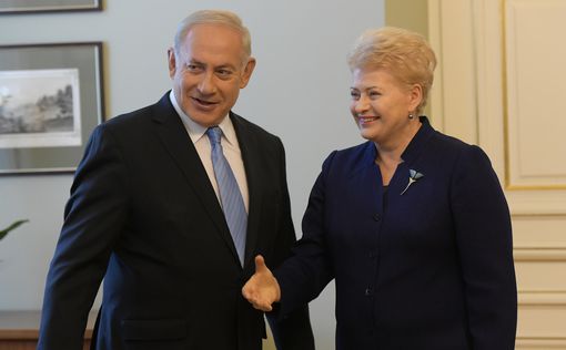 Нетаниягу встретился с президентом Литвы Грибаускайте