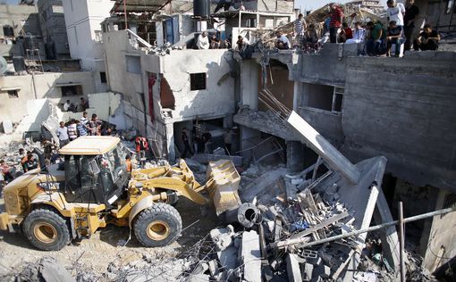Последствия ударов ЦАХАЛа по Газе