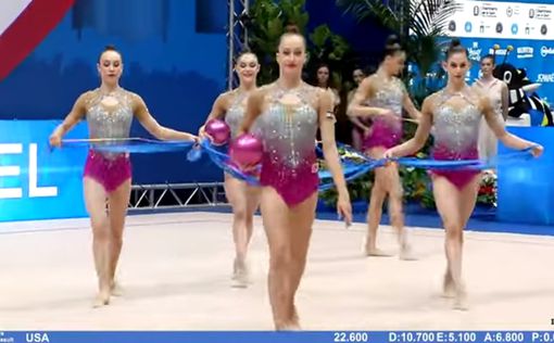 Израиль завоевал серебро на этапе Кубка мира по художественной гимнастике