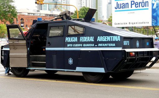 В Аргентине перевернулся пассажирский автобус