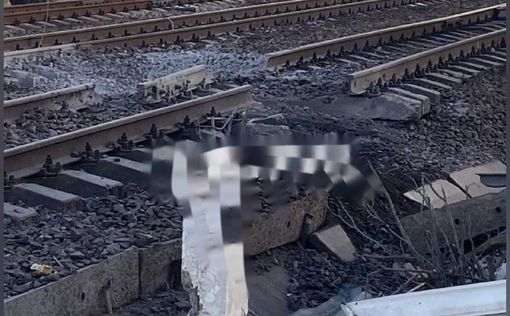 В Мелитополе ночью раздались взрывы: взорвана часть железной дороги