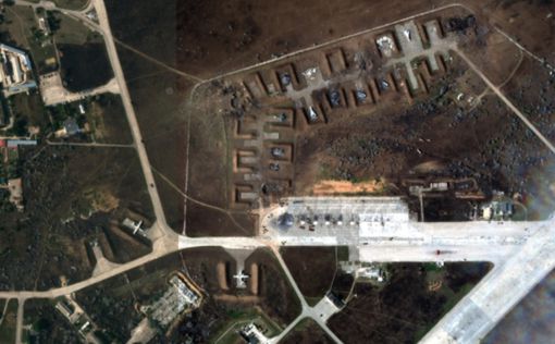 Спутниковые снимки аэродрома в Крыму: потеряны больше половины самолетов