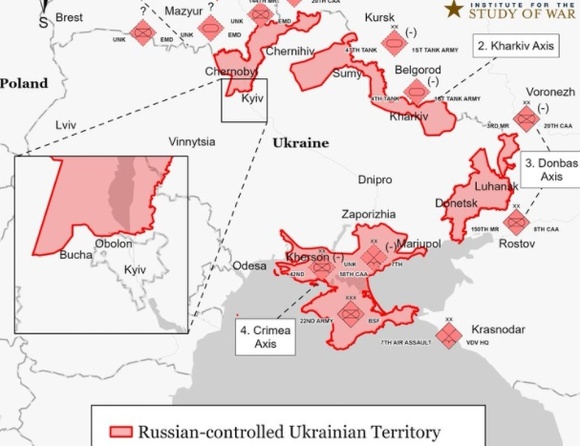 Карта боевых действий на украине с начала операции до сегодня в динамике