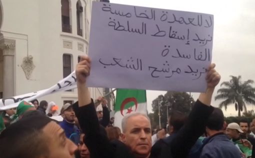 Десятки тысяч алжирцев протестуют против Бутефлика
