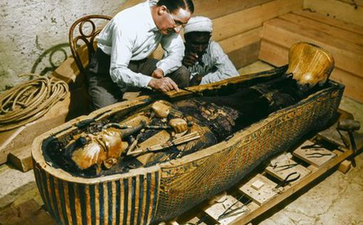 Секретная комната гробницы Тутанхамона наполнена сокровищами