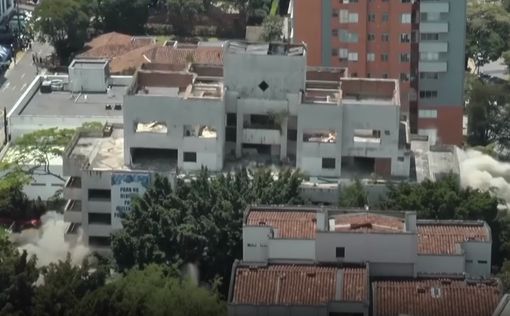 В Медельине взорвали дом Пабло Эскобара