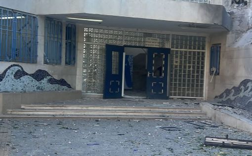 Взрыв в Эйлате: в школе находились десятки детей | Фото: ЦАХАЛ