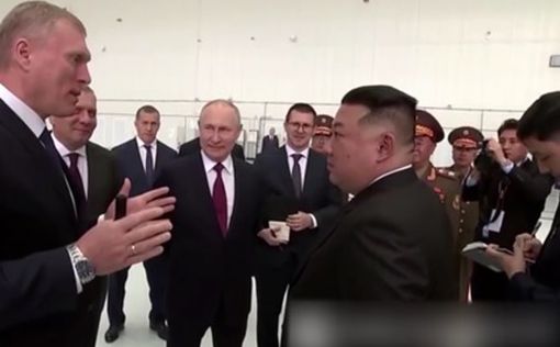 Путин поводил Ким Чен Ына по космодрому "Восточный"
