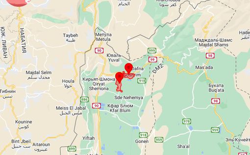В районе Бейт-Хиллель взорвался БПЛА
