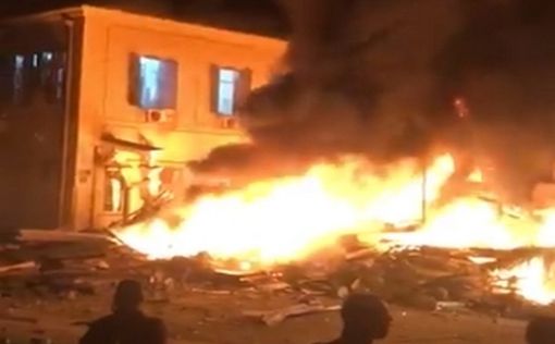 Взрыв здания в Яффо: из развалин извлечены четыре тела